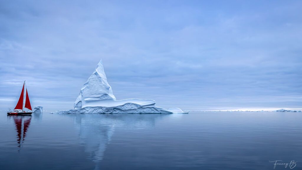 Between sky and ice